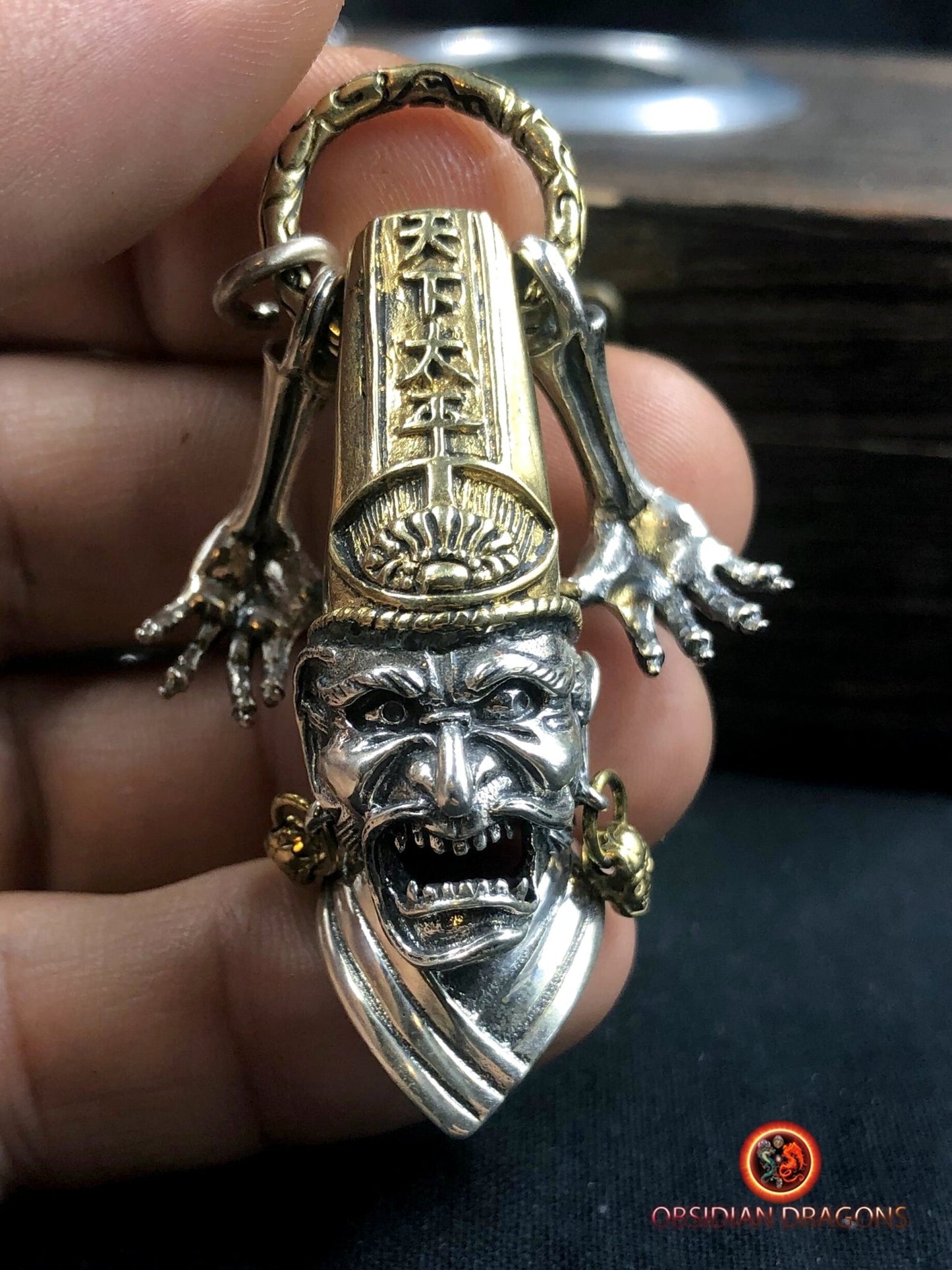 Pendentif de protection Feng Shui- Hei Wu Chang