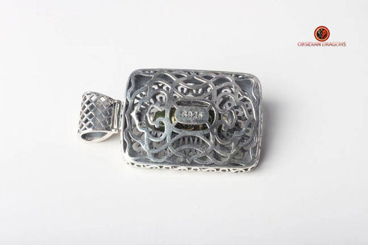 Pendentif moulin à prière tibétain- Mani Kangyur