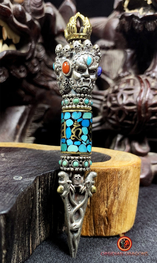 Pendentif Phurba- Vaincre les démons