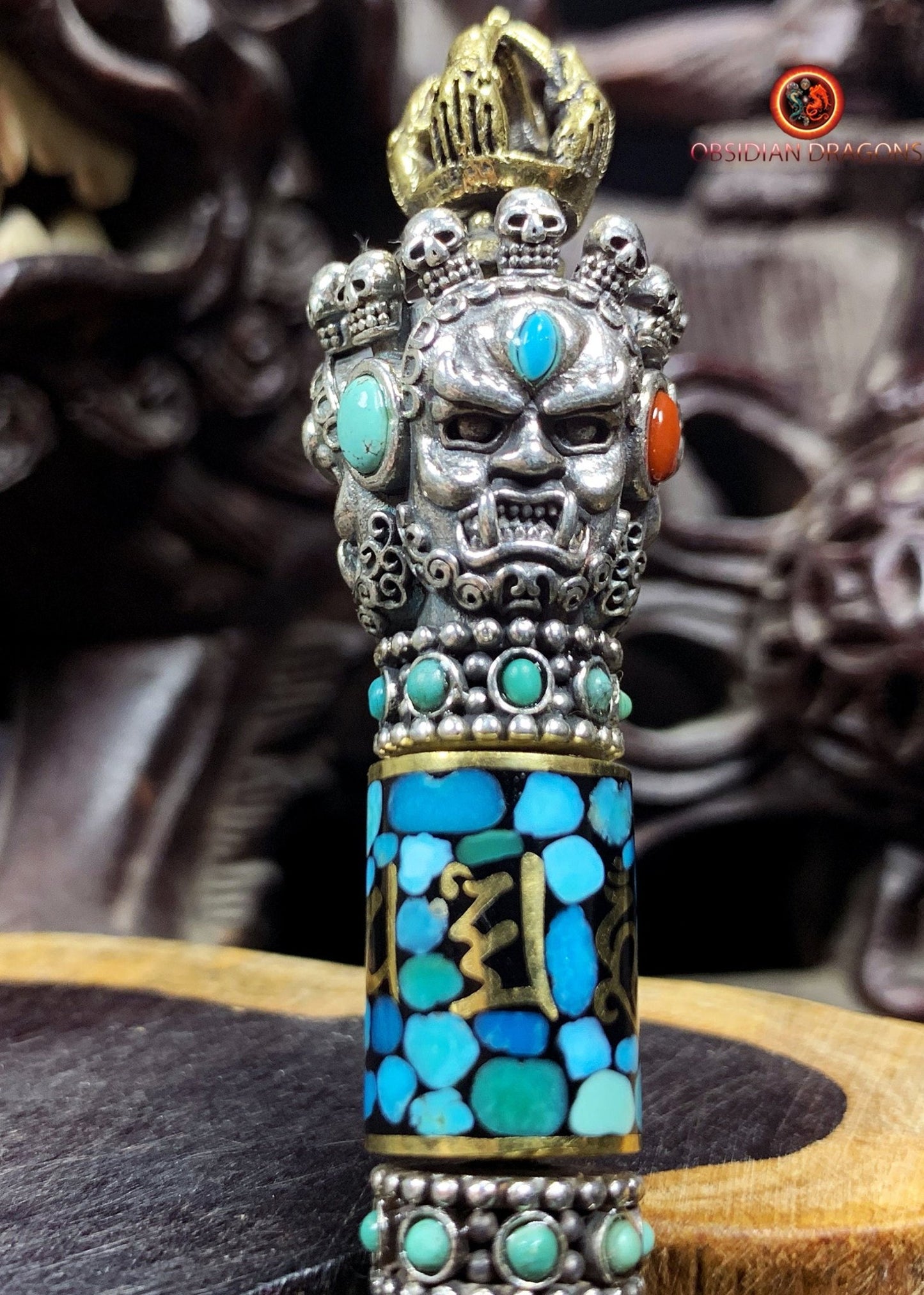 Pendentif Phurba- Vaincre les démons