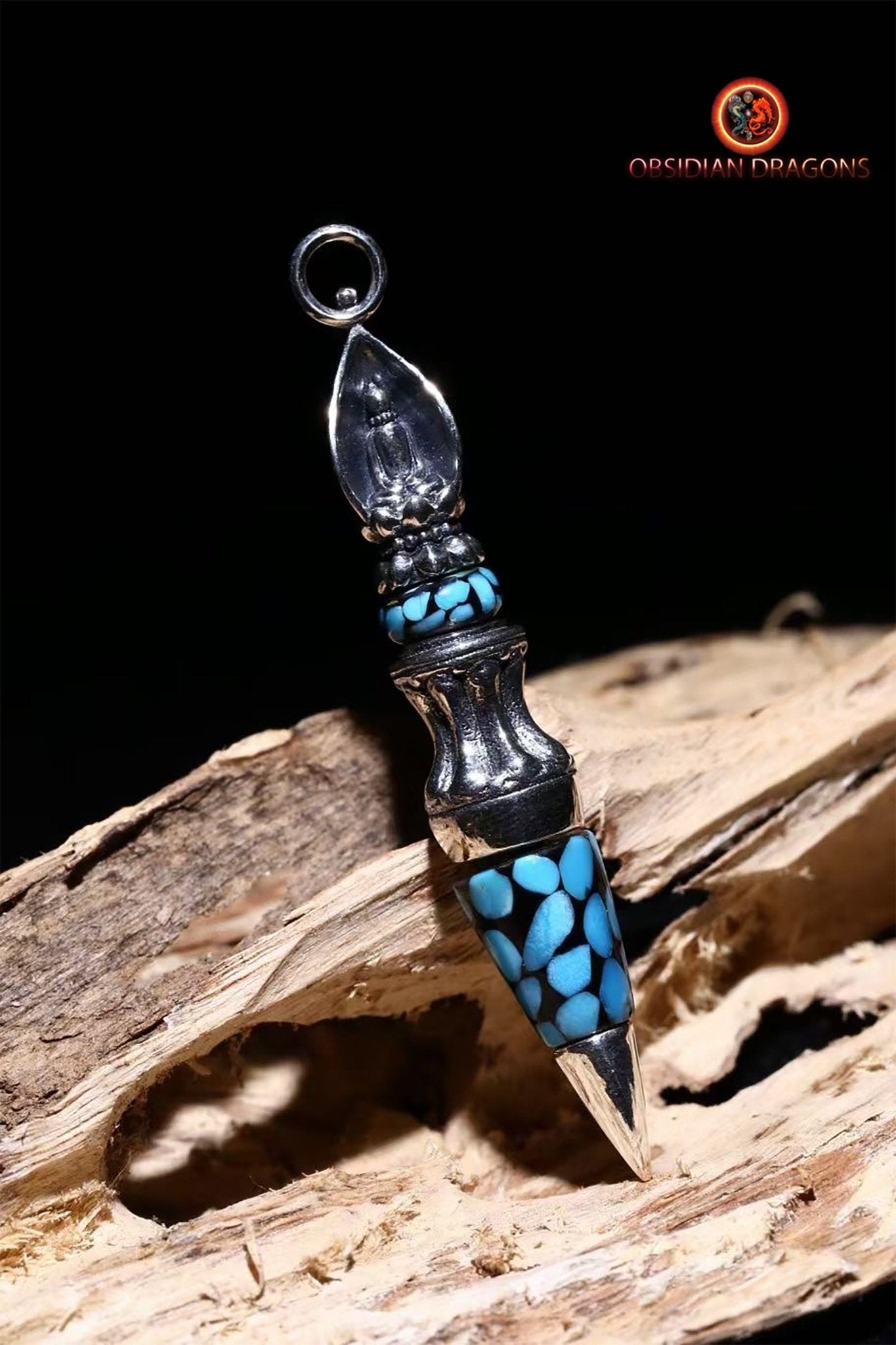 Pendentif Phurba- Vaincre les démons