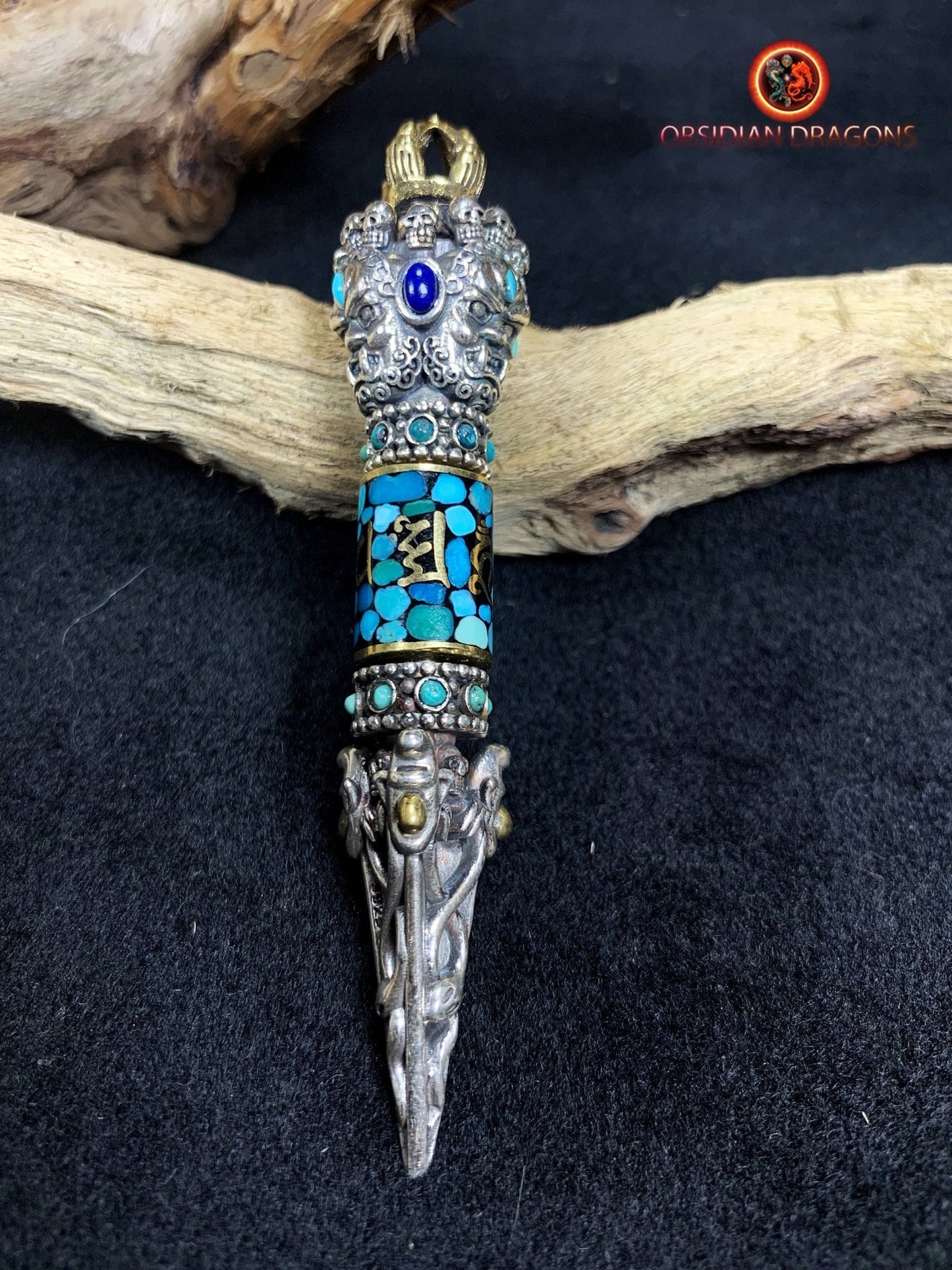 Pendentif Phurba- Vaincre les démons