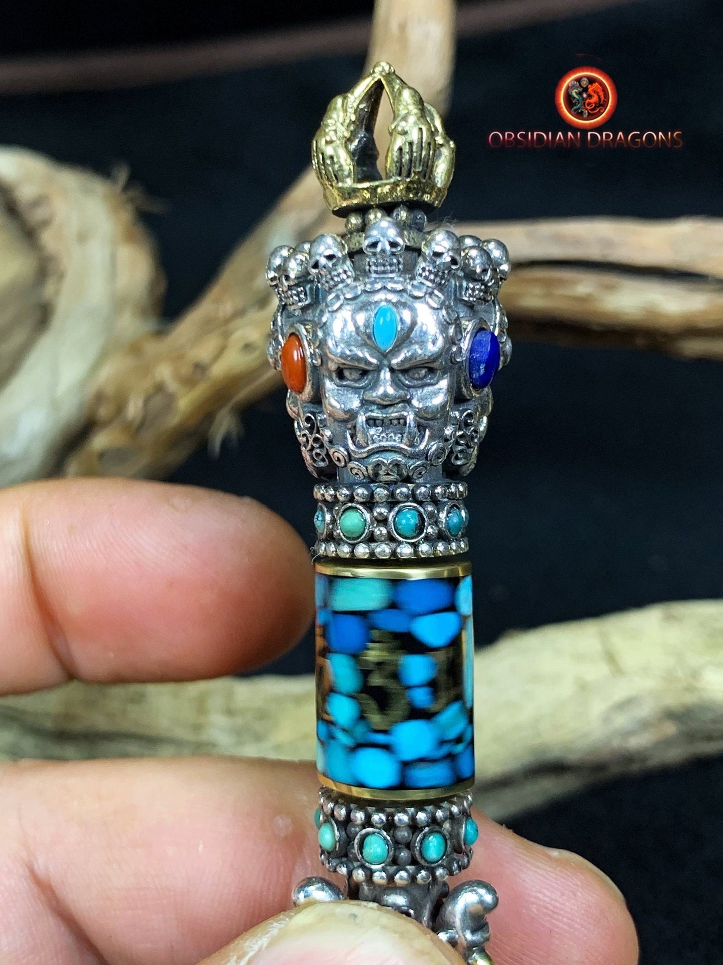 Pendentif Phurba- Vaincre les démons