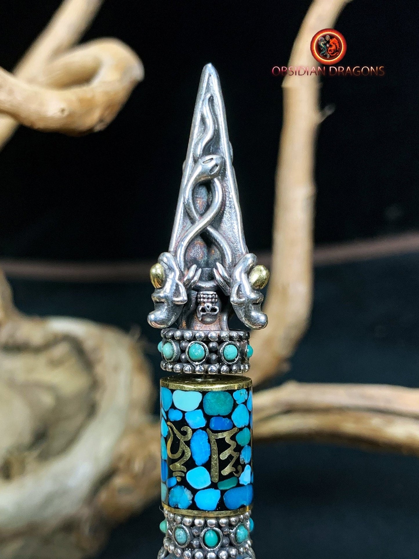 Pendentif Phurba- Vaincre les démons