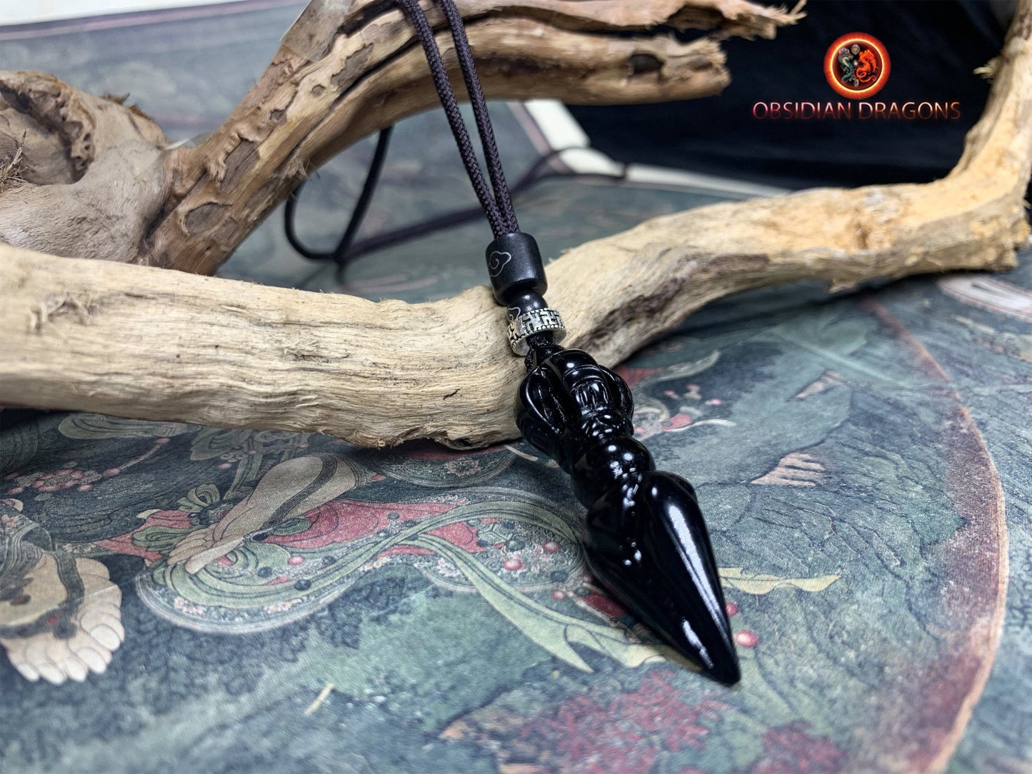 Pendentif Phurba- Onyx