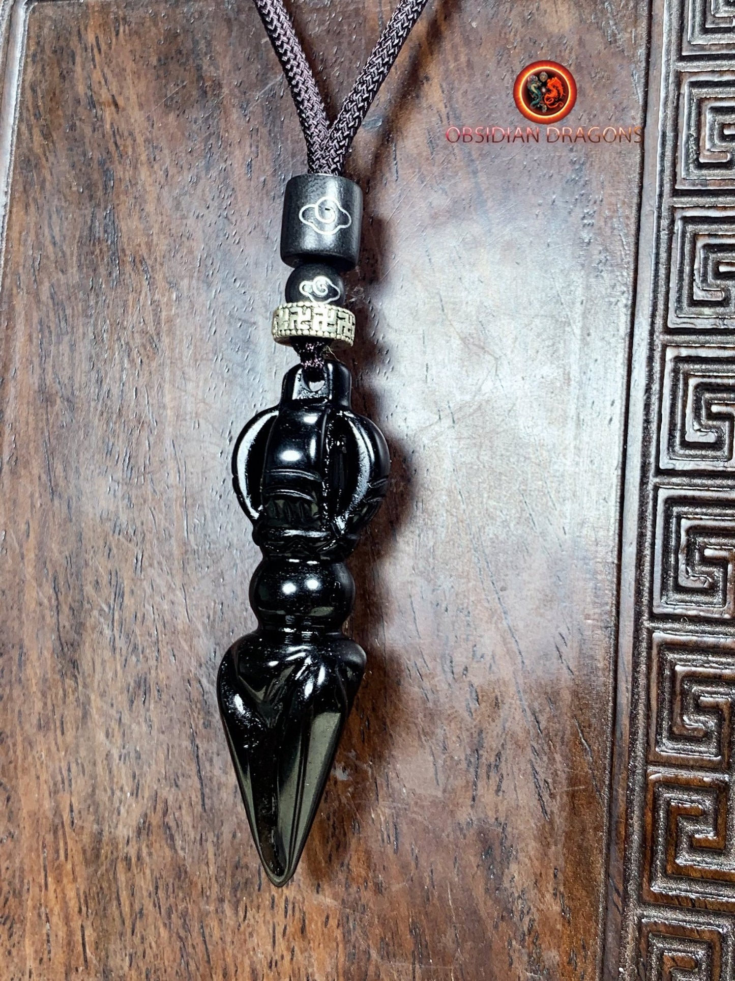 Pendentif Phurba- Onyx