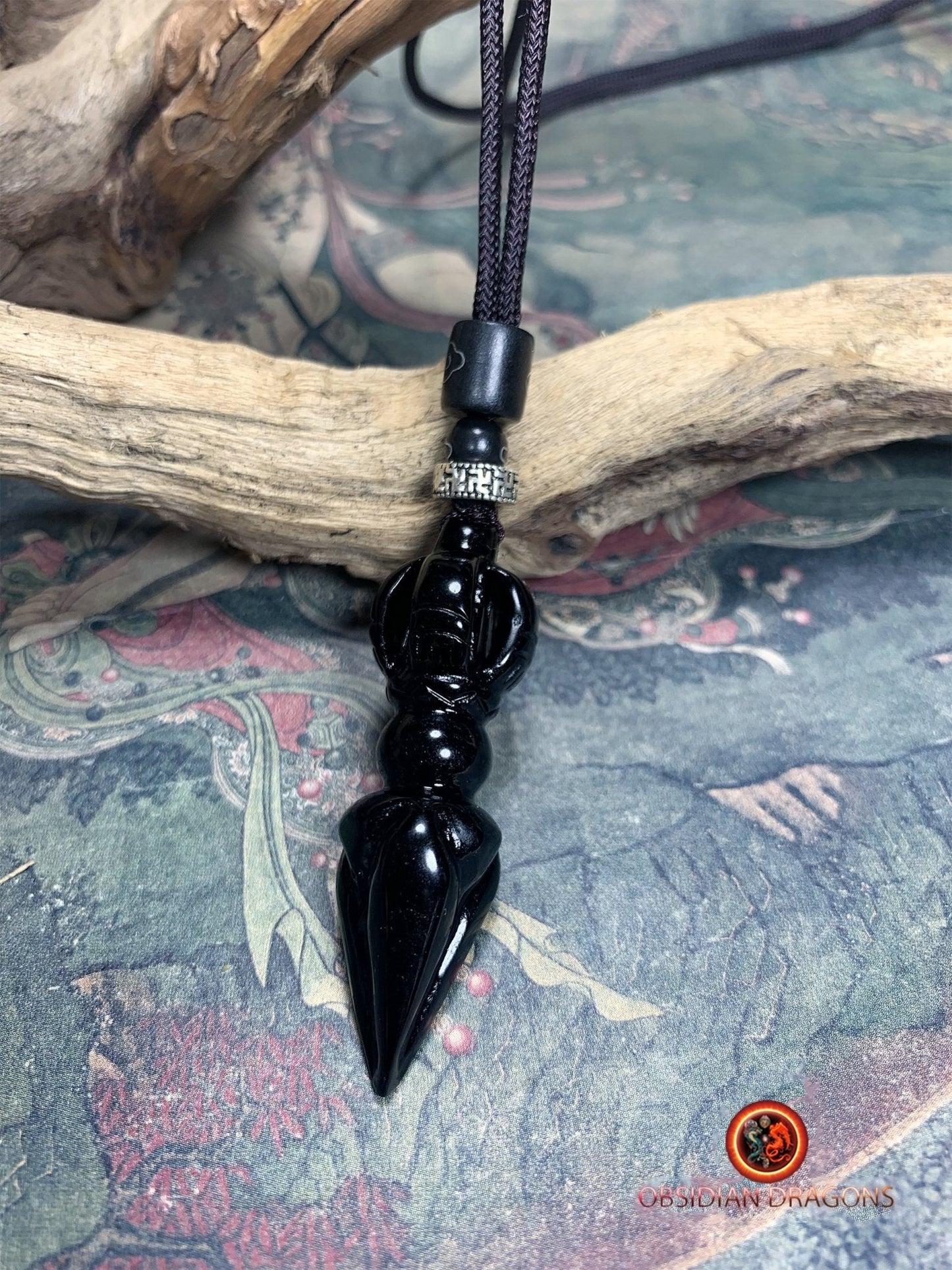 Pendentif Phurba- Onyx