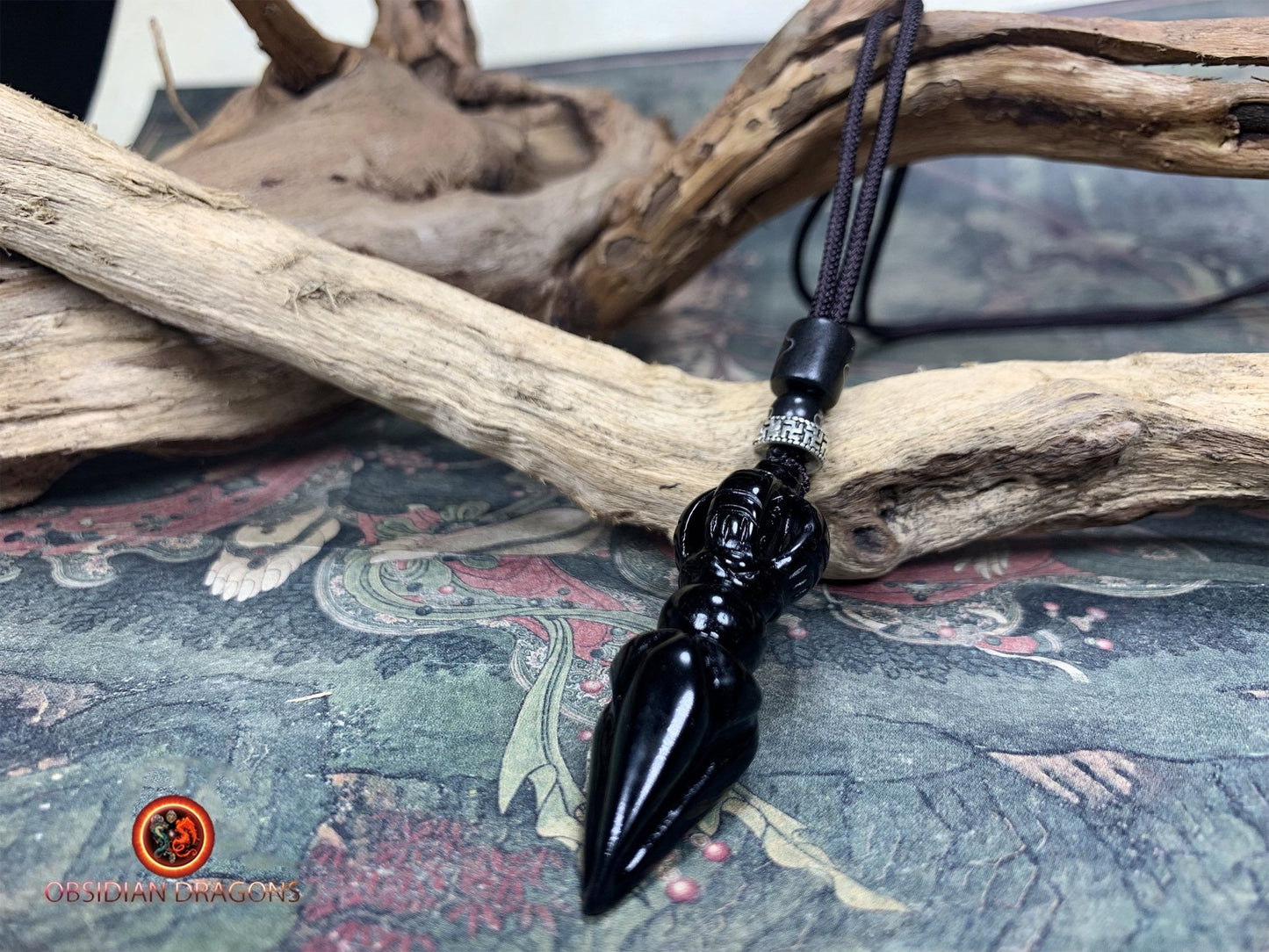Pendentif Phurba- Onyx