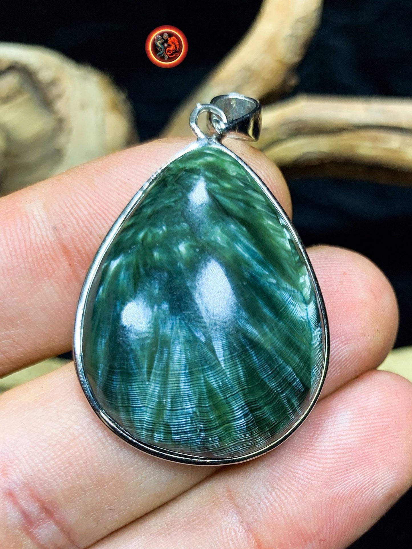 Pendentif Séraphinite