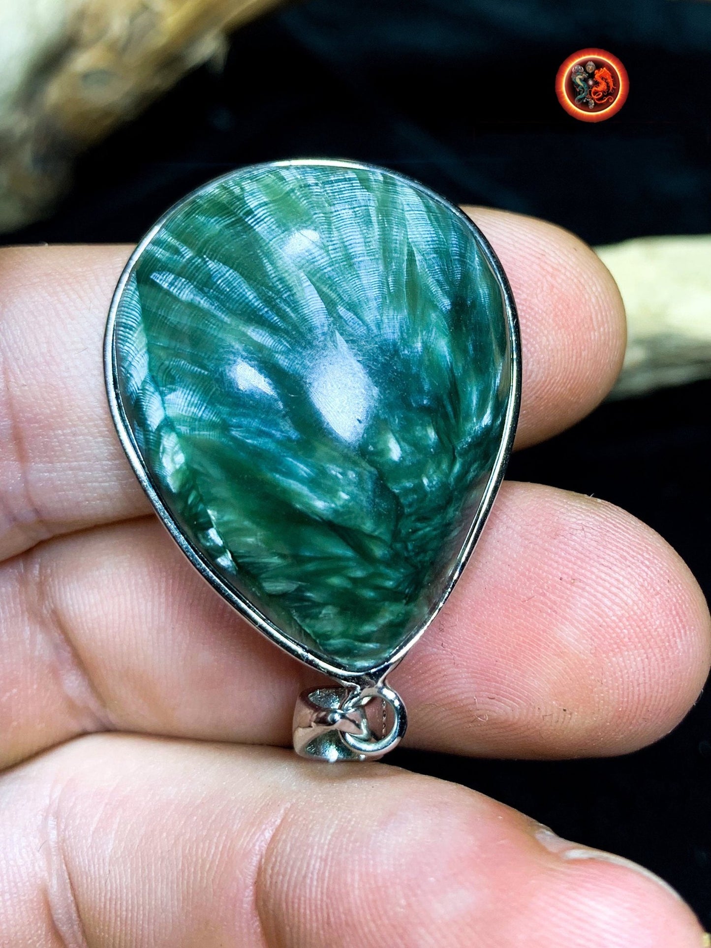 Pendentif Séraphinite