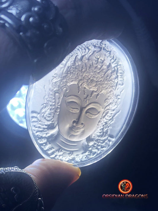 Pendentif Tara- Obsidienne- Sak Yant