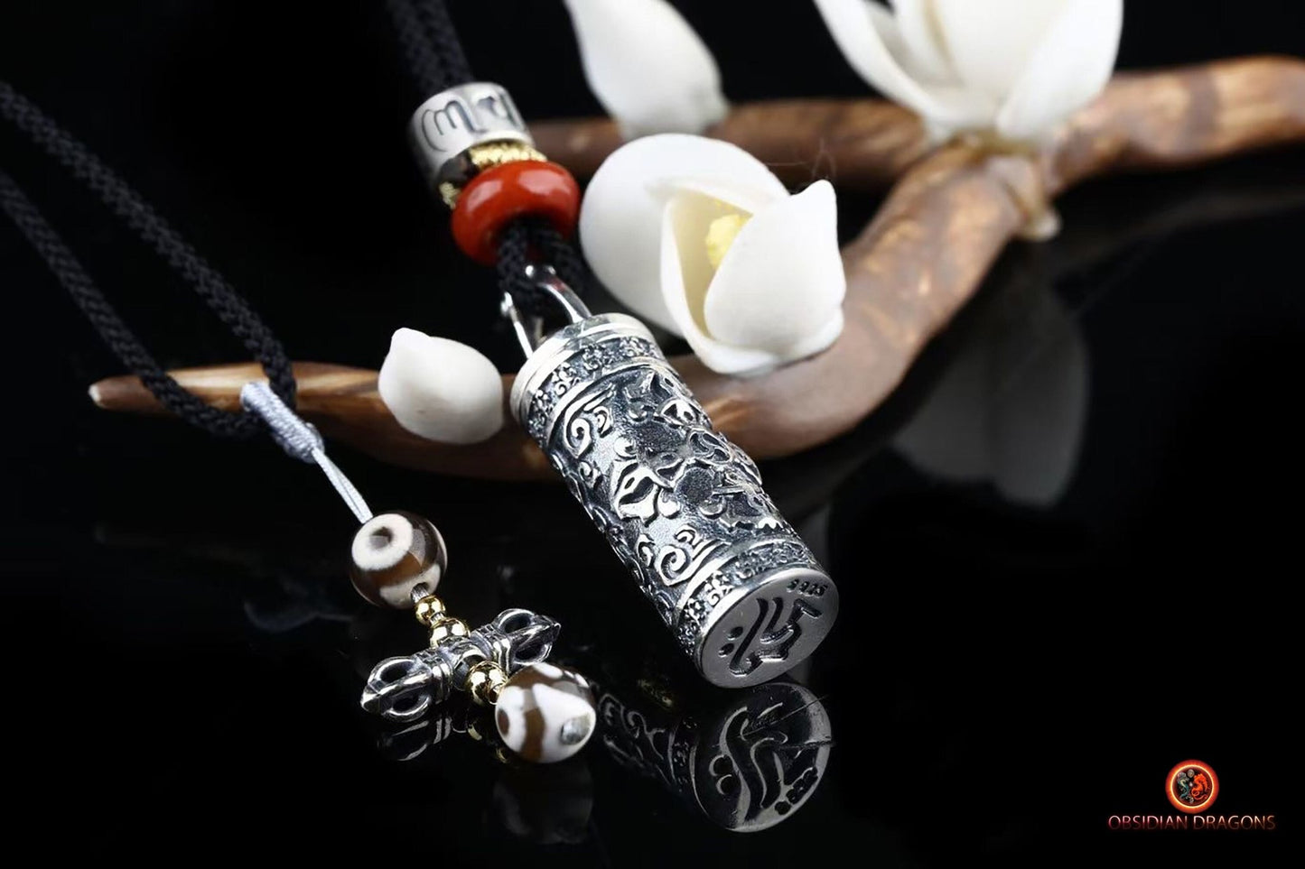 Pendentif reliquaire tibétain- Vajrapani