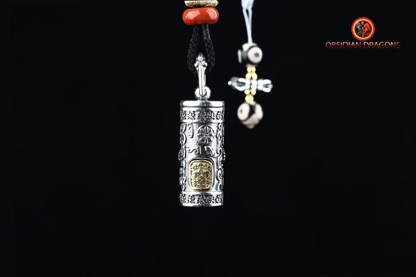 Pendentif reliquaire tibétain- Vajrapani