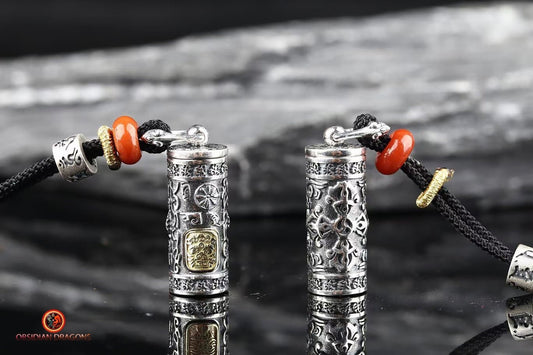 Pendentif reliquaire tibétain- Vajrapani