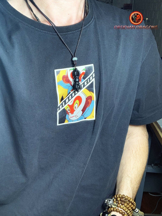 Pendentif dorje en onyx