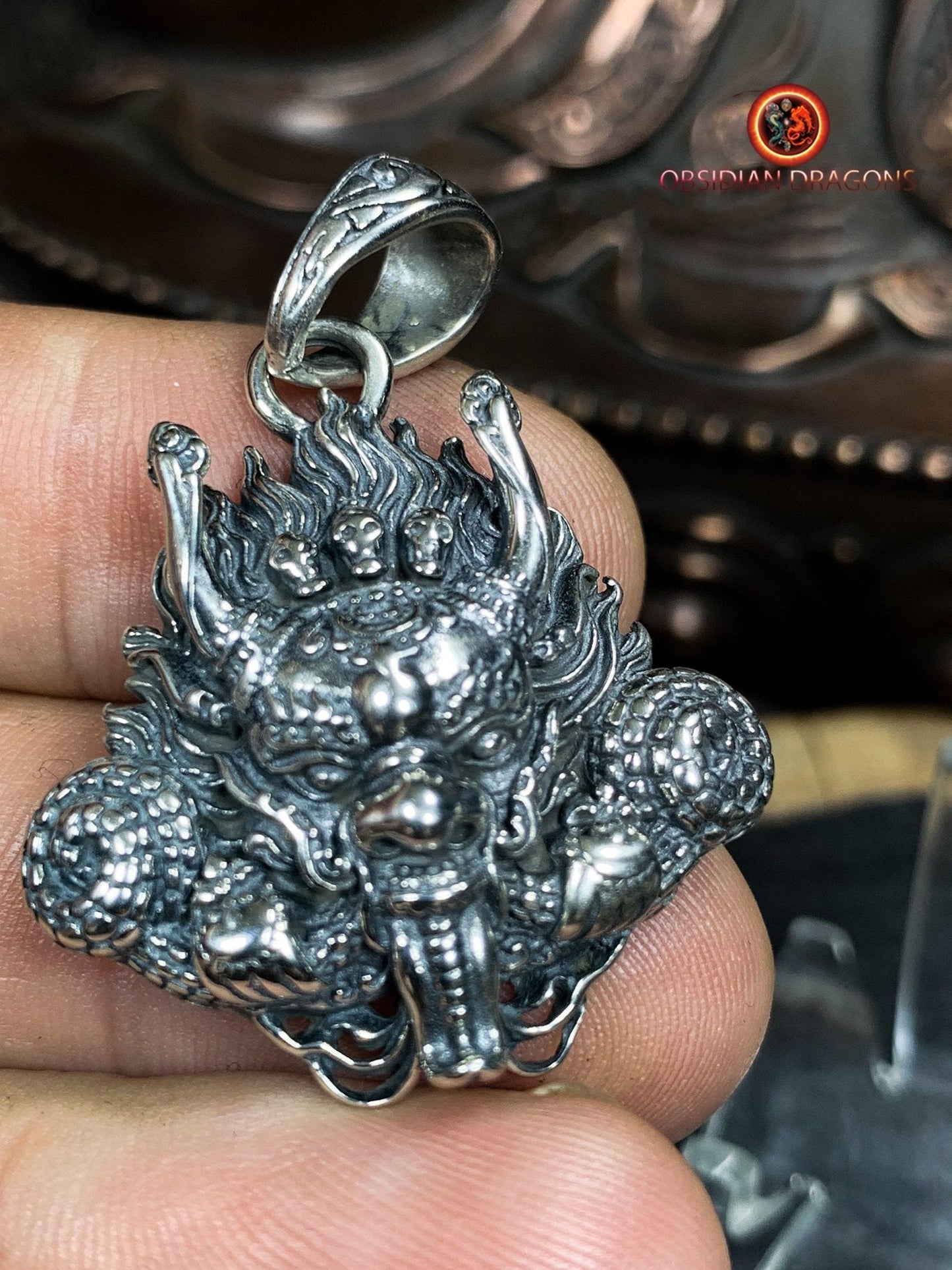 Pendentif Yamantaka- Destructeur de la mort