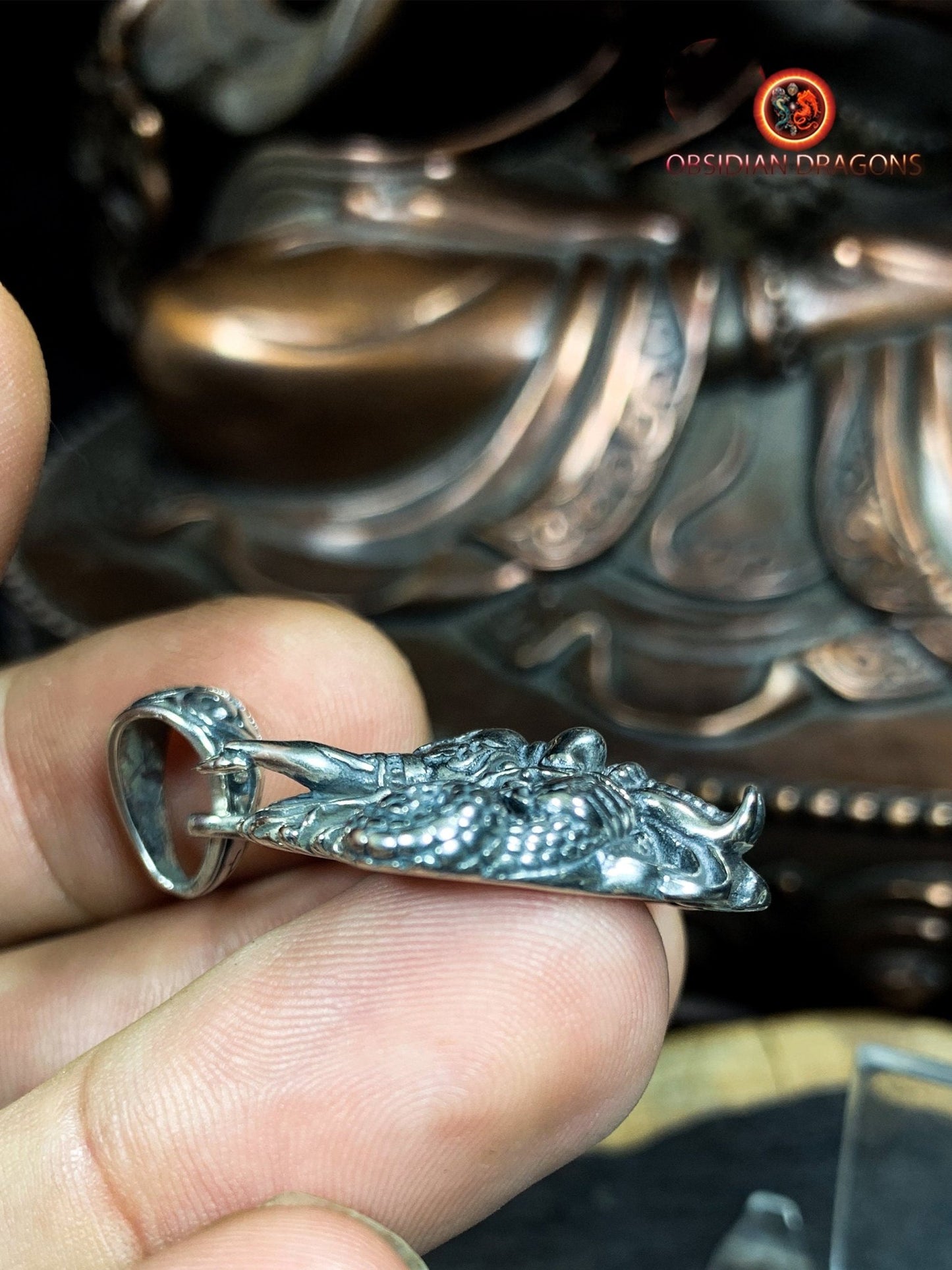 Pendentif Yamantaka- Destructeur de la mort