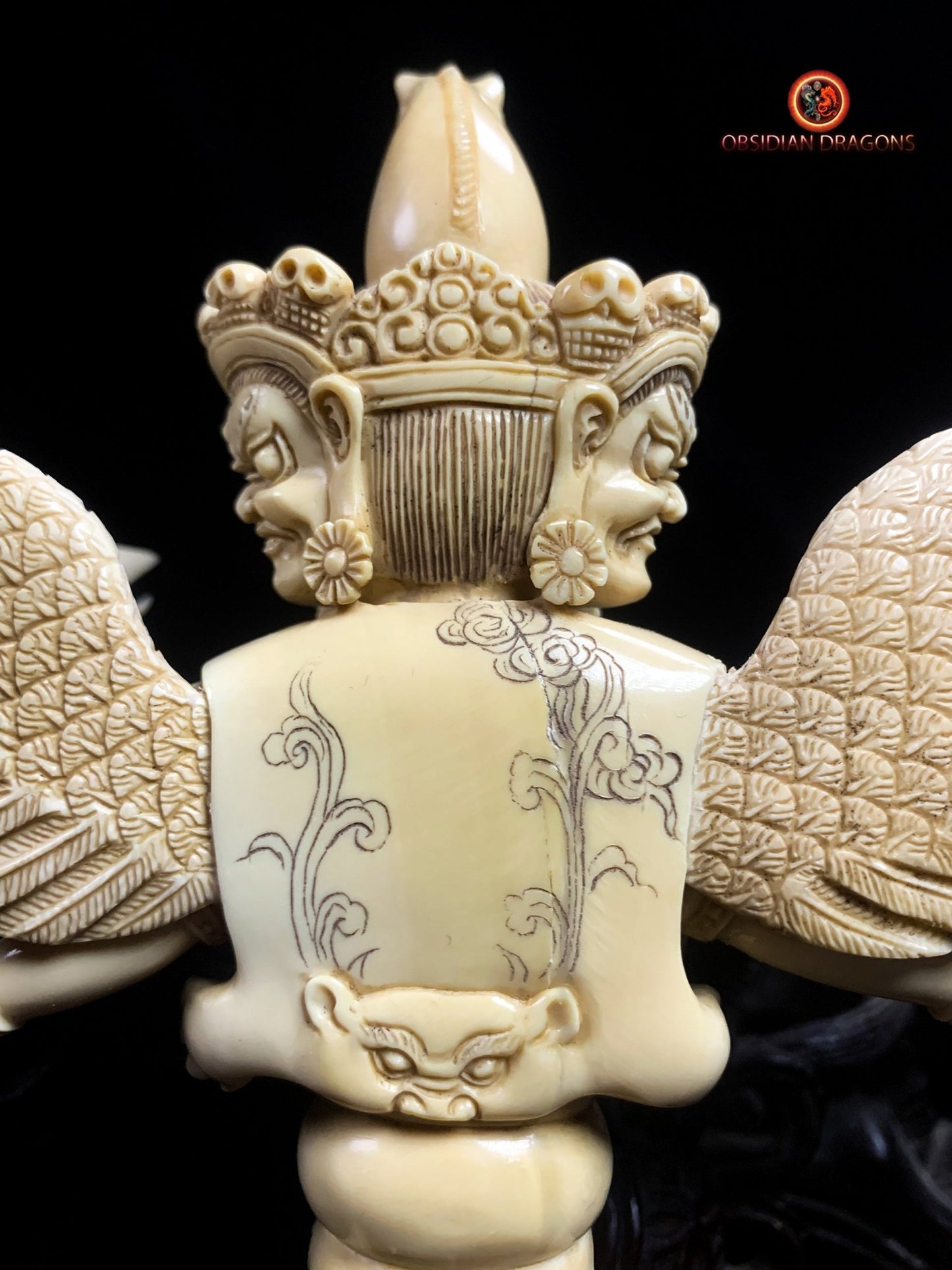 Phurba Rare en Ivoire de Mammouth- Artisanat exceptionnel