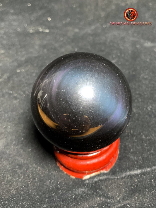 Sphère en obsidienne œil céleste - Unique - 5.59 cm