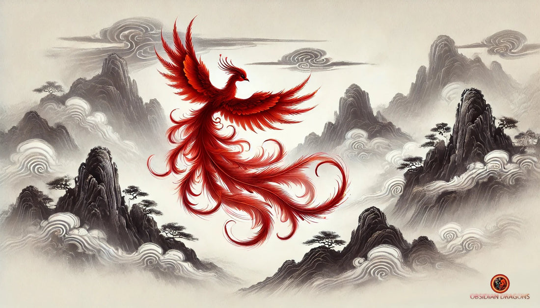 Le phoenix dans le feng shui- Renouveau et Transformation | obsidian dragons