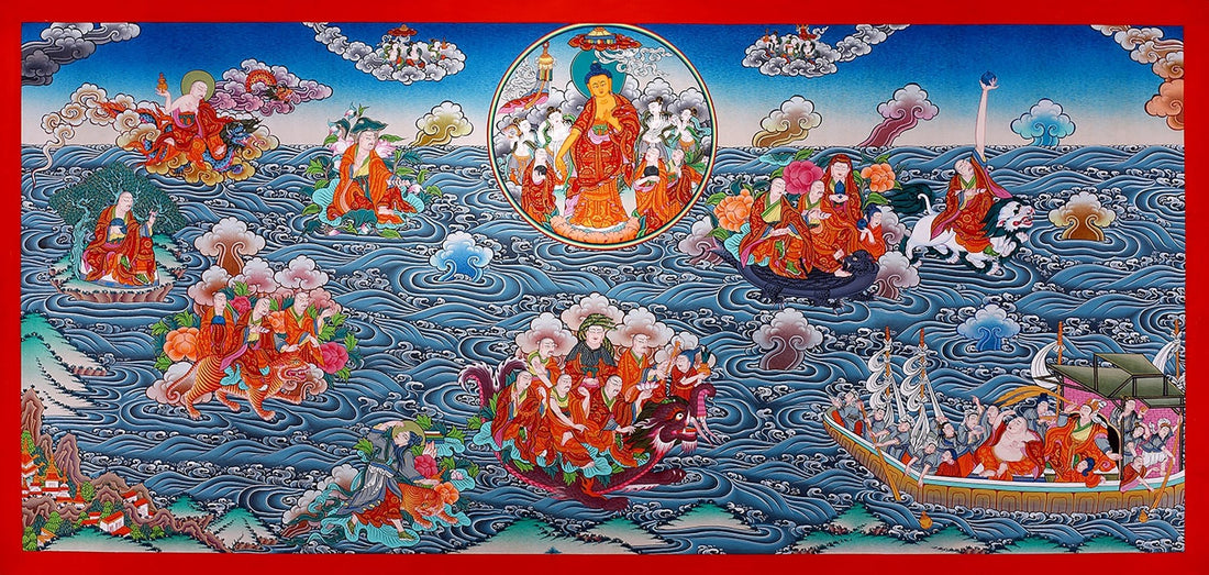 Les 18 Arhats (Luohan) – Disciples du Bouddha et Gardiens du Dharma - Image de couverture
