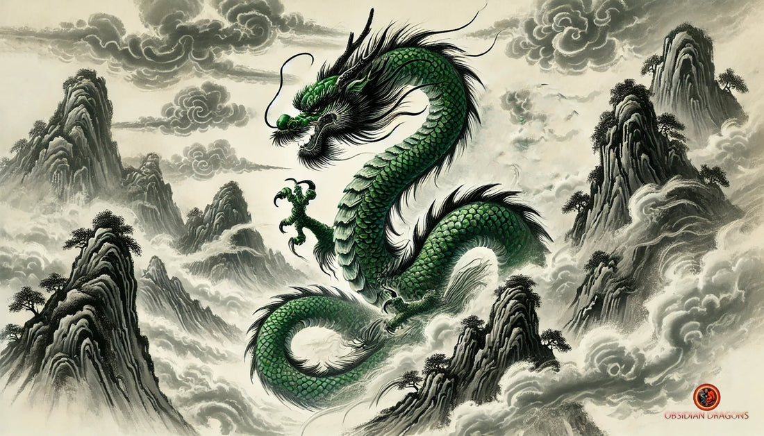 le dragon dans le feng shui- Force et énergie | obsidian dragons