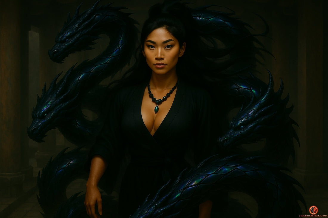 le dragon dans le feng shui- Force et énergie | obsidian dragons
