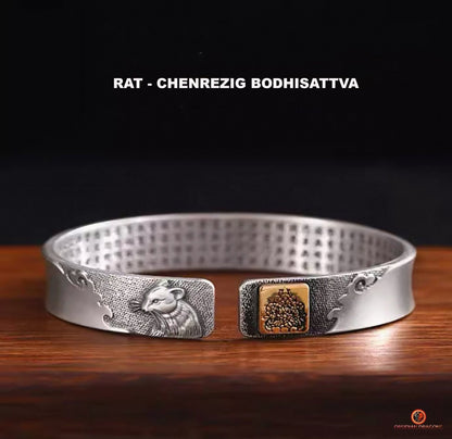 Bracelet de Protection Bouddhiste - Bouddha de Votre Signe Zodiacal | obsidian dragons