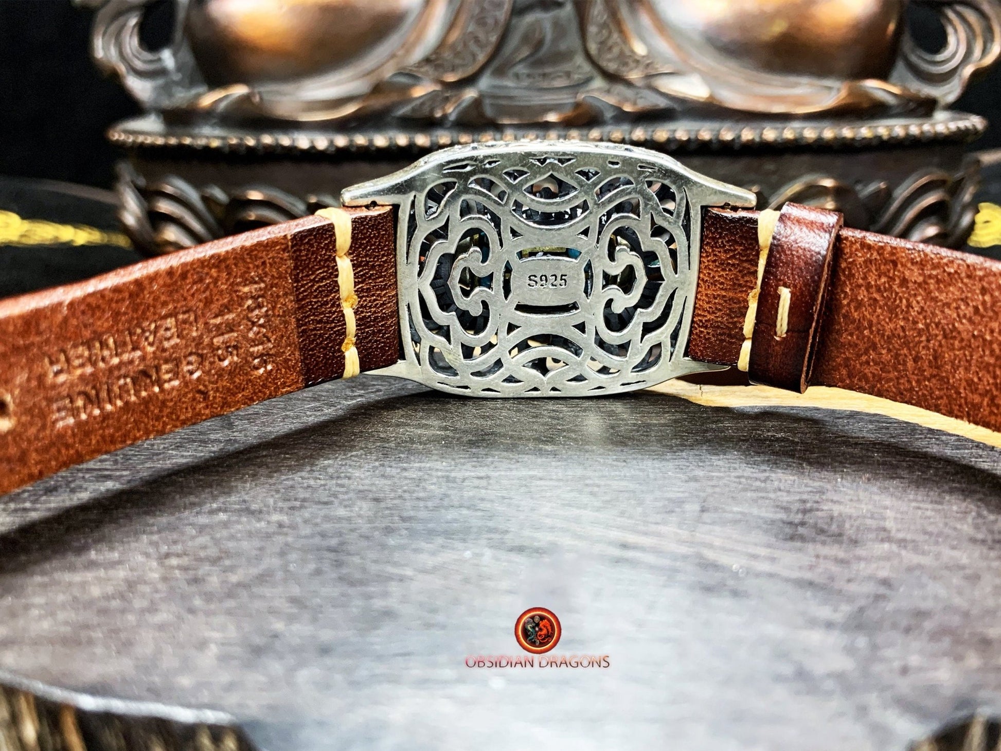 Bracelet Tibétain- DZI à 9 Yeux - Expulser le Mal | obsidian dragons