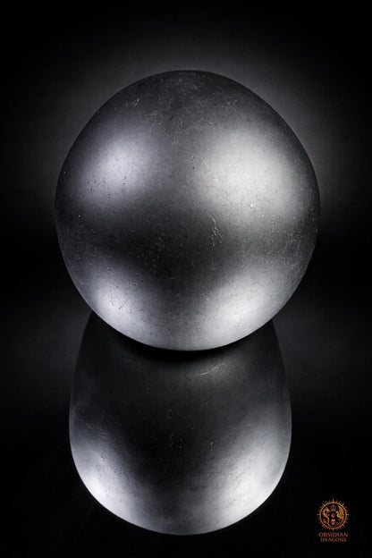 Crâne en obsidienne noire hyper réaliste poli/dépoli | obsidian dragons