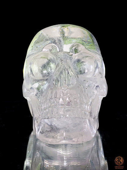 Crâne de Cristal Rare - Cristal de Roche – Pièce de Collection