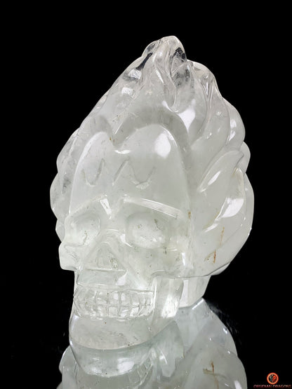 Crâne de Cristal de Roche – Flammes de Transcendance | obsidian dragons