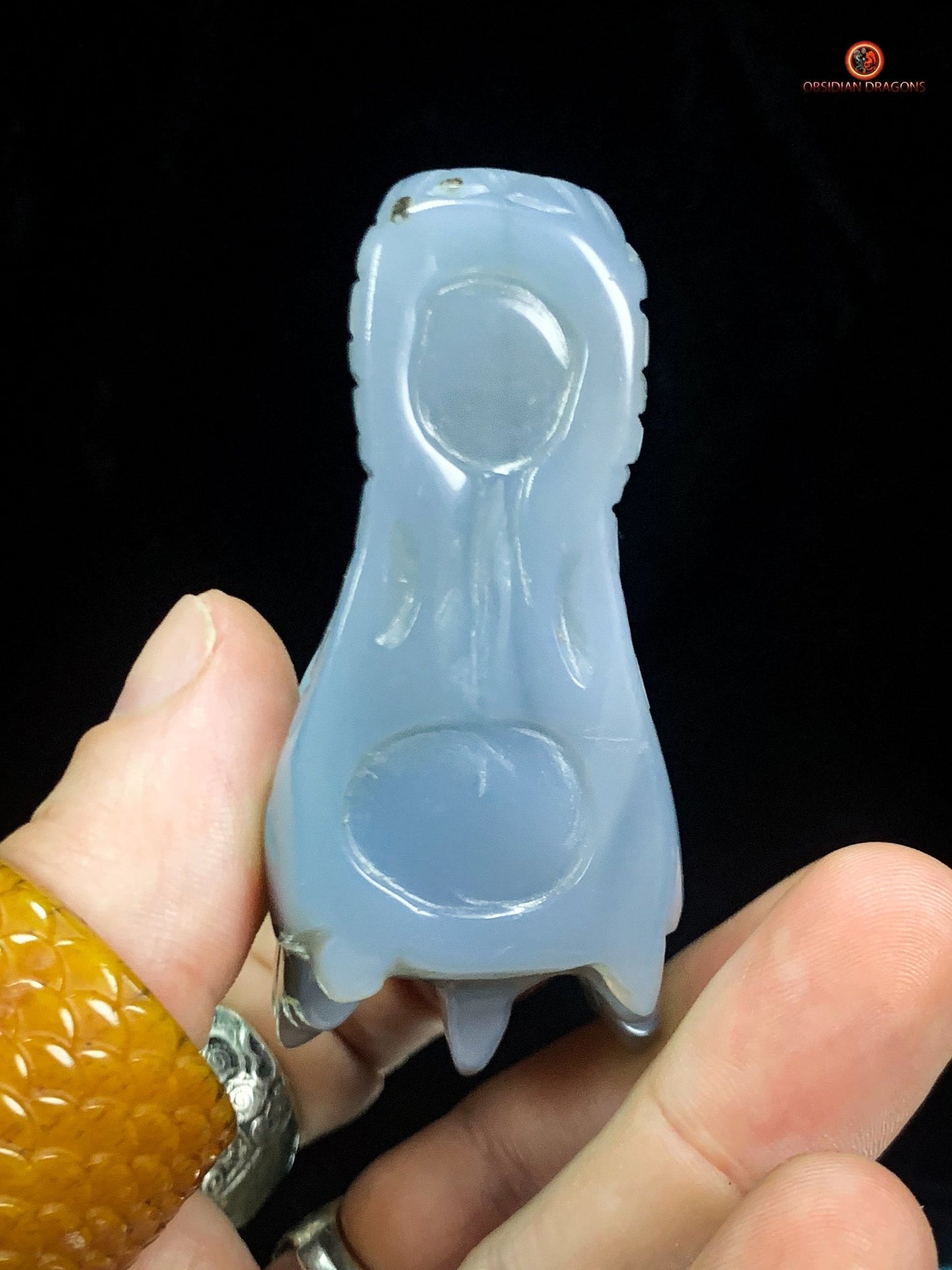 Crâne de Dragon dans géode de quartz – Lumière et Guérison