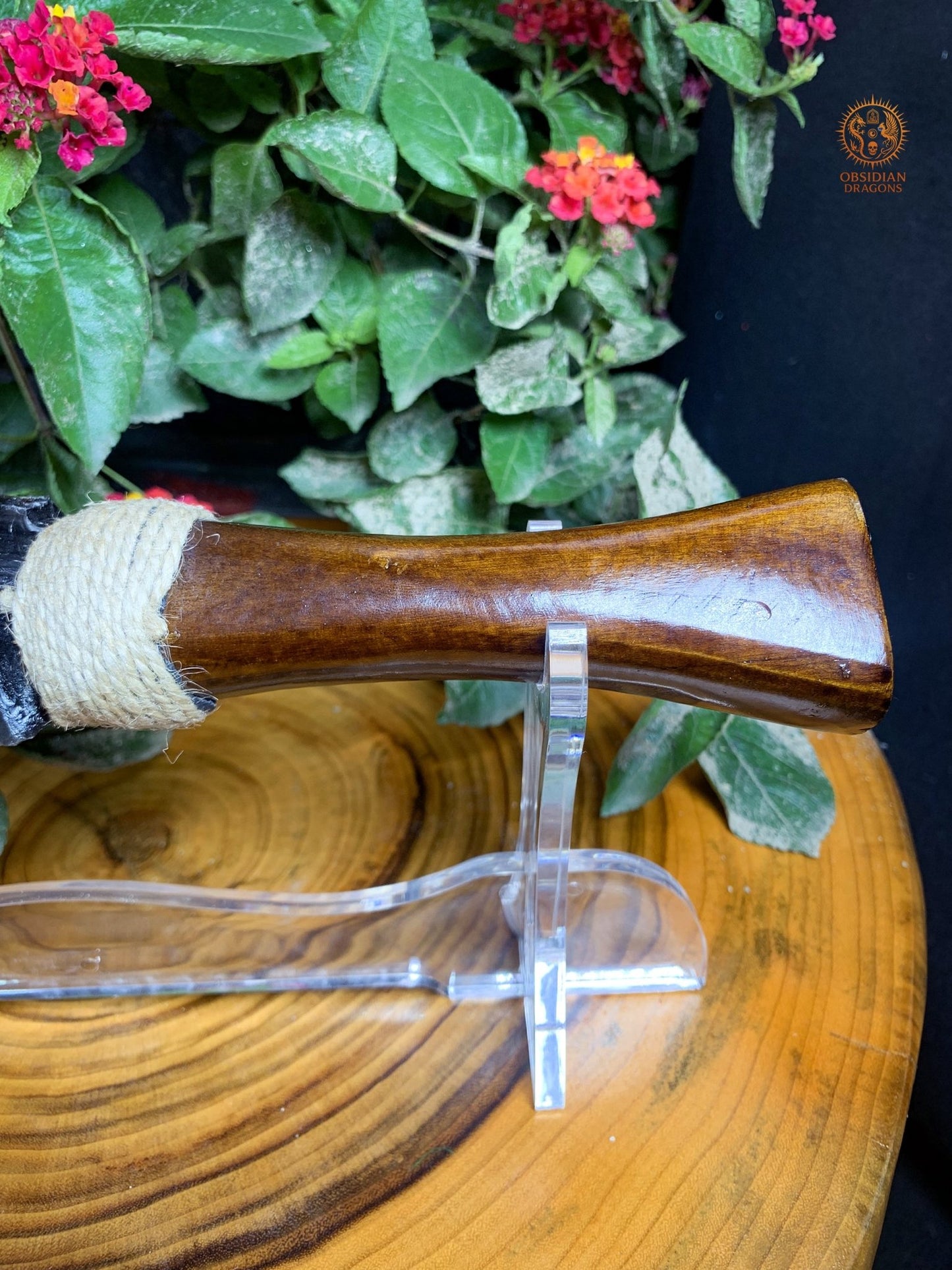 Dague en Obsidienne – Obsidienne Argentée – Trancher l’Illusion | obsidian dragons