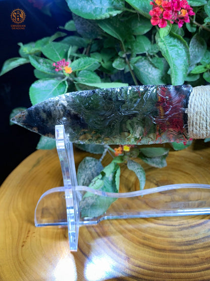 Dague en Obsidienne – Obsidienne Glace – Fendre l’Illusion | obsidian dragons