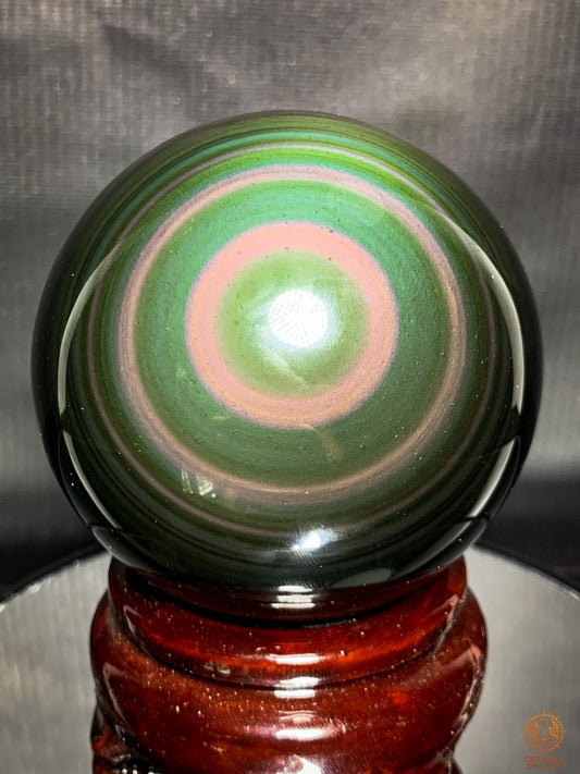Exceptionnelle Sphère en Obsidienne Œil Céleste – Collection | obsidian dragons