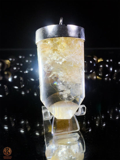 Mala Bouddhiste de Ceinture – Obsidienne – DZIS – Cristal | obsidian dragons