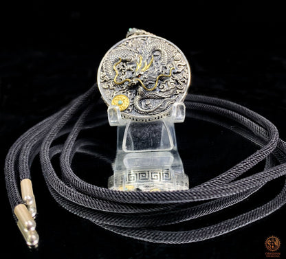 Pendentif Dragon en Argent 925 – Turquoise & Agate nan hong | obsidian dragons