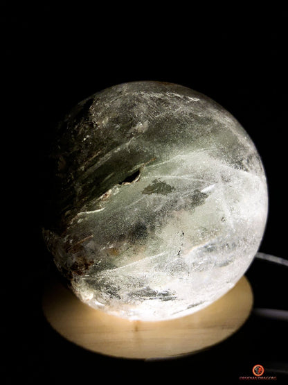 Sphère en Quartz Chlorite - boule de cristal - cristal naturel