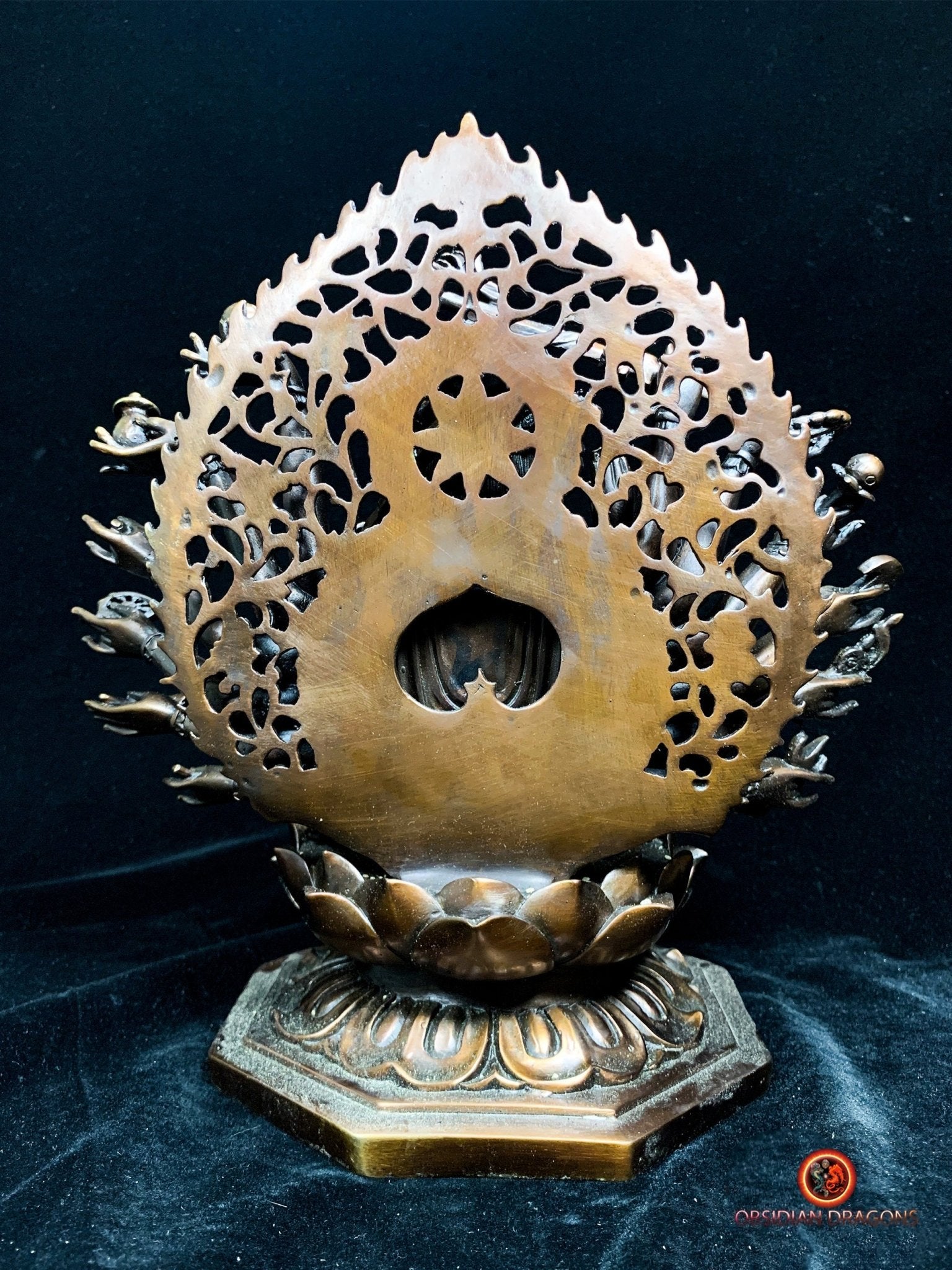 statue de Chenrezig à 1000 Bras en Bronze - Compassion Ultime | obsidian dragons