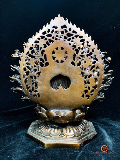 statue de Chenrezig à 1000 Bras en Bronze - Compassion Ultime | obsidian dragons