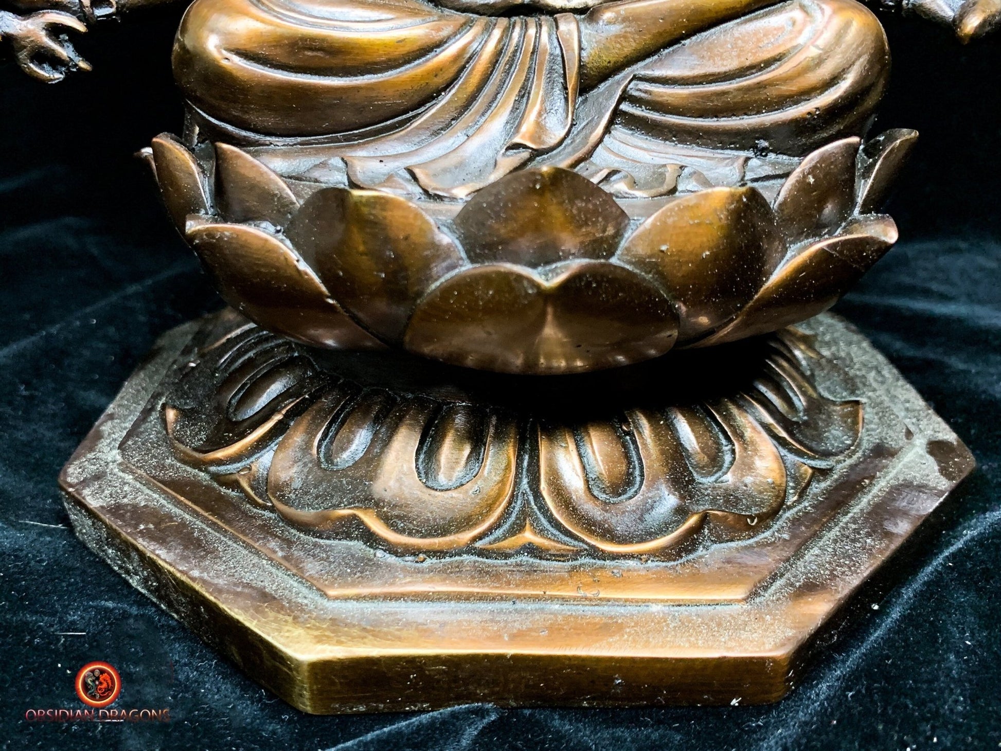 statue de Chenrezig à 1000 Bras en Bronze - Compassion Ultime | obsidian dragons