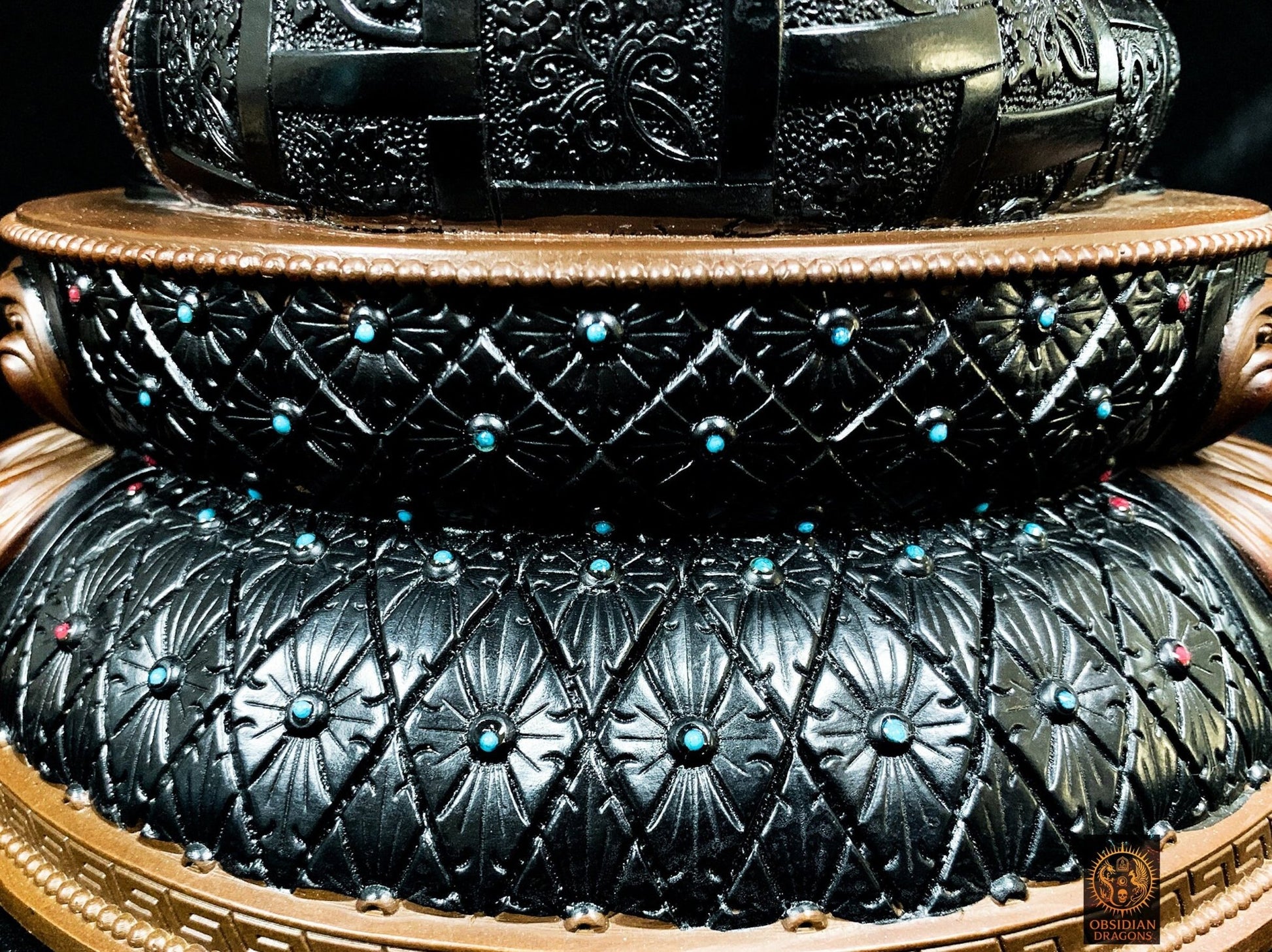 Statue du Bouddha Médecine en Bronze – Chef-d’Œuvre Tibétain | obsidian dragons