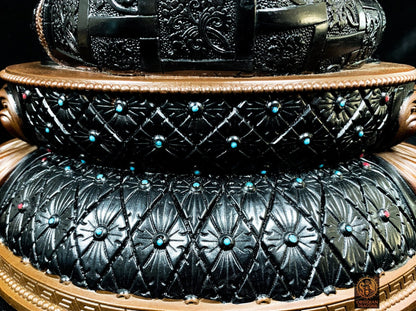 Statue du Bouddha Médecine en Bronze – Chef-d’Œuvre Tibétain | obsidian dragons