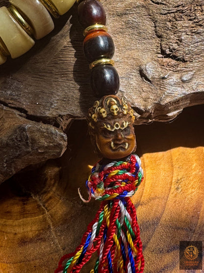 Bracelet chaman serpent - transmutation du poison en sagesse - obsidian dragons