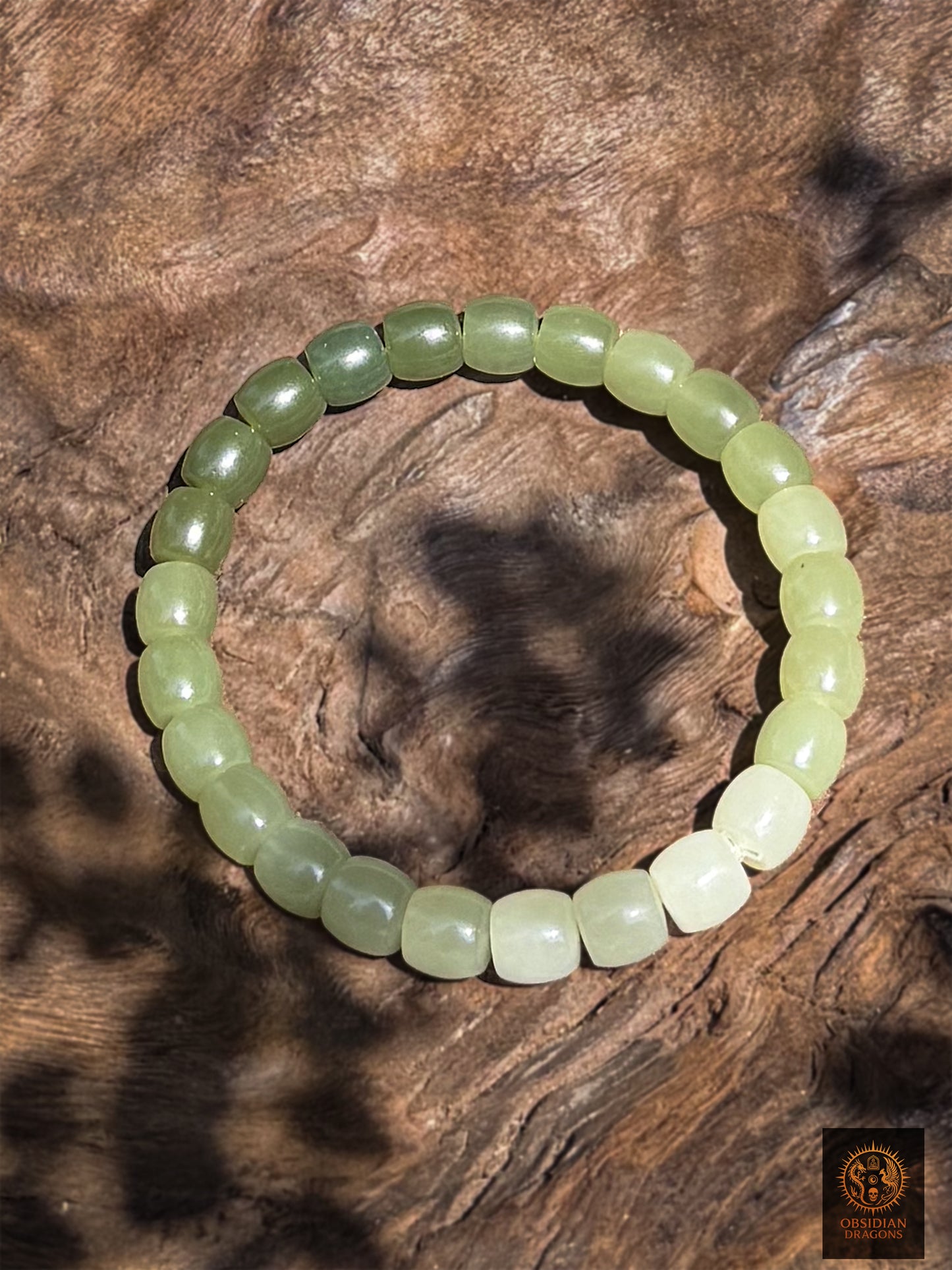 Bracelet en jade naturel - Hetian yu des monts Kunlun