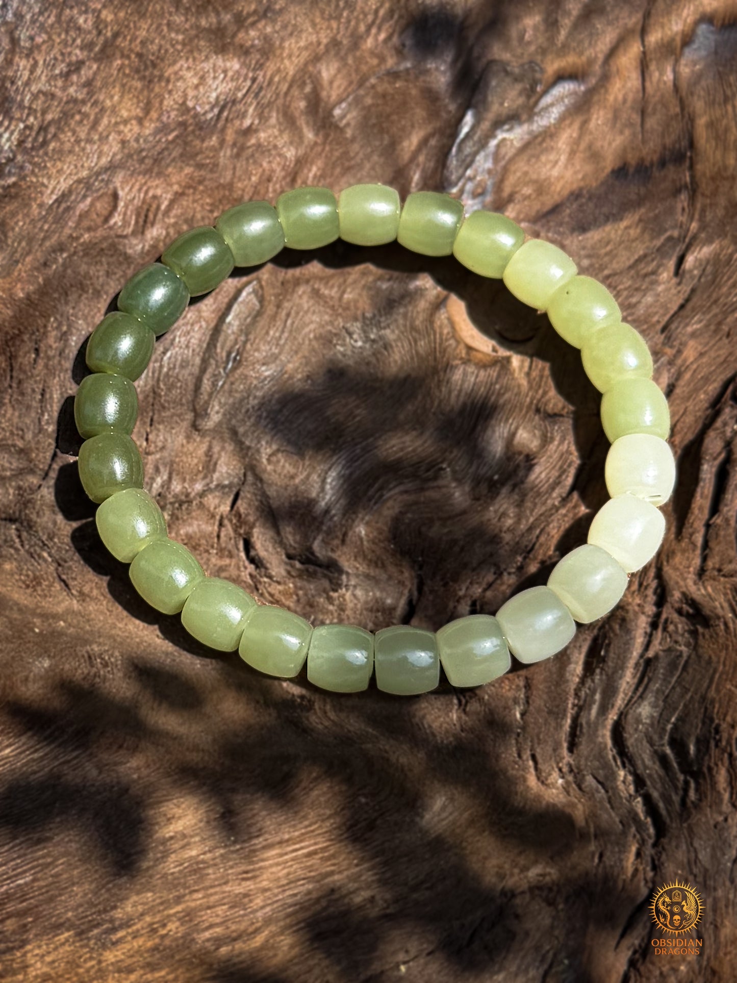Bracelet en jade naturel - Hetian yu des monts Kunlun