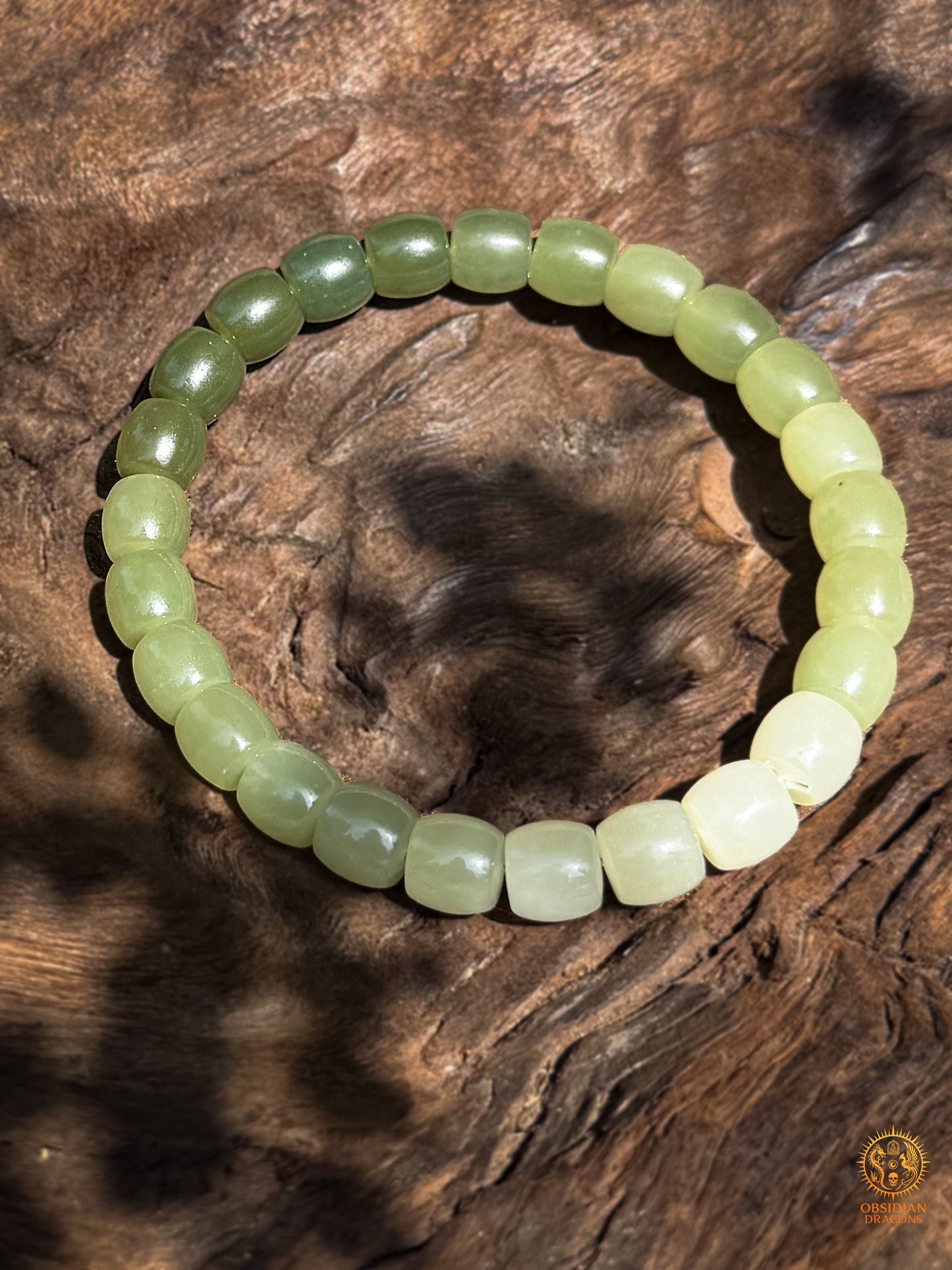 Bracelet en jade naturel - Hetian yu des monts Kunlun