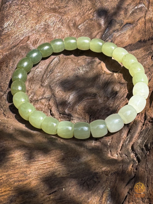 Bracelet en jade naturel - Hetian yu des monts Kunlun