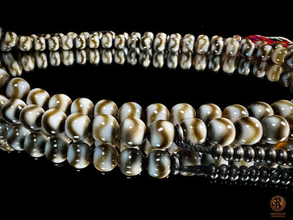 Mala 108 DZI – Chapelet bouddhiste tibétain – DZI 21 yeux